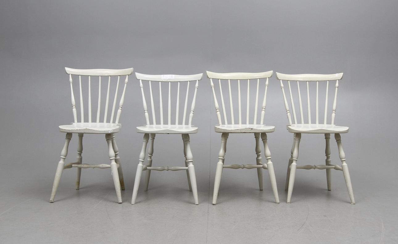 PINNSTOLAR, 4 st tidigt 1900-tal.