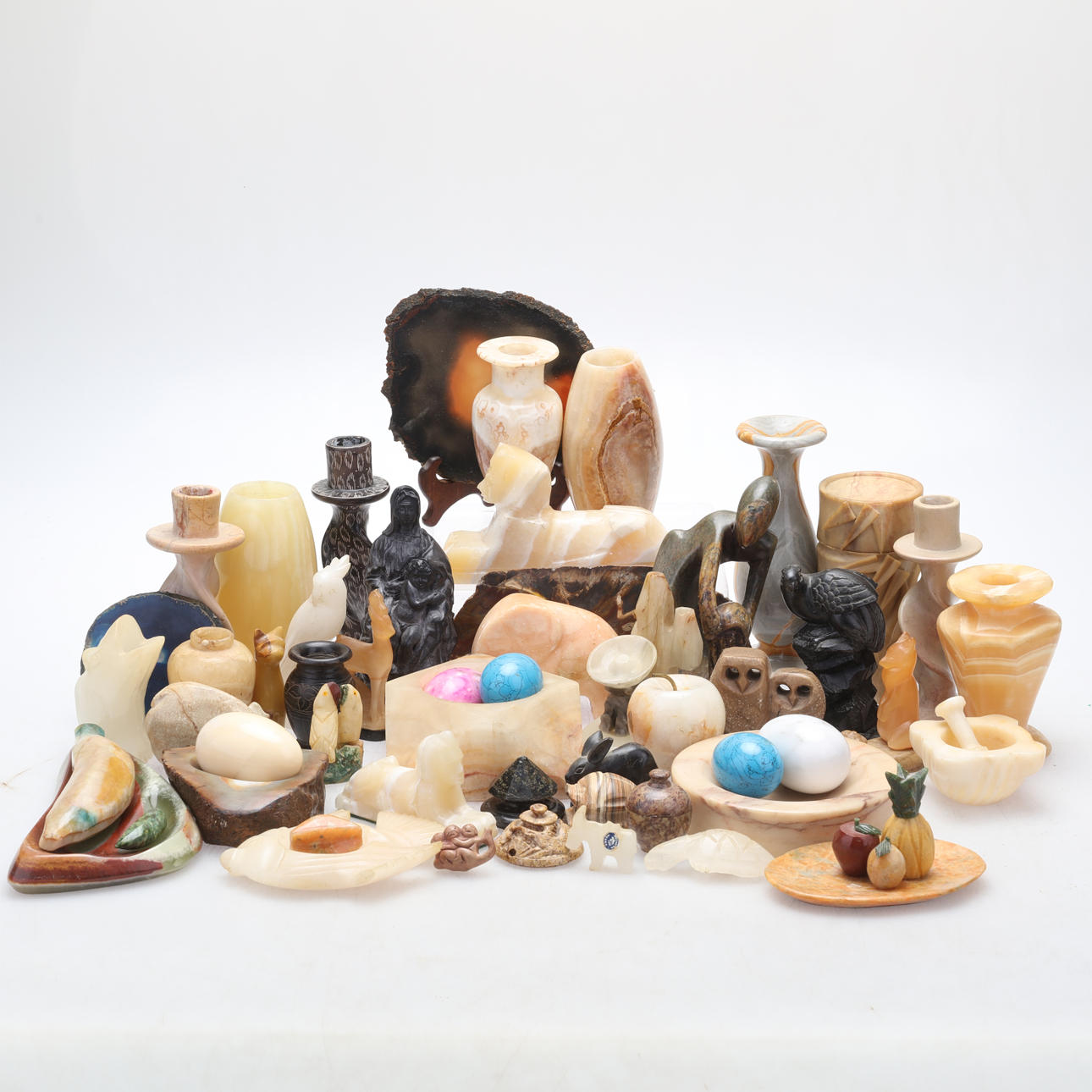 STEN FIGURER,ca 50 st 1900-tal.