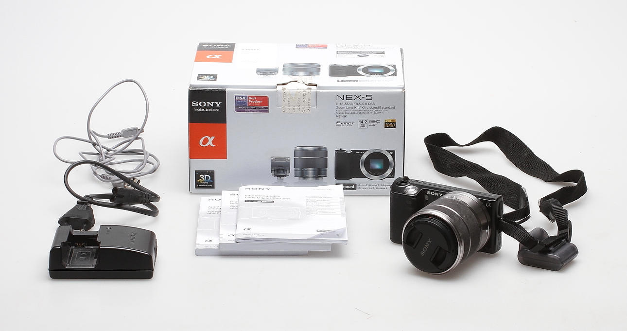 DIGITAL SYSTEMKAMERA, NEX-5, Sony.