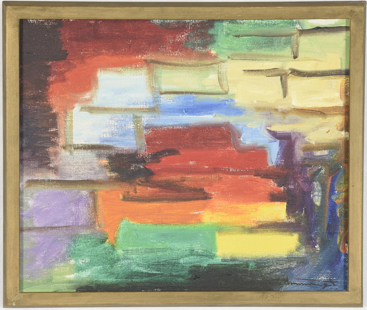 GÖSTA EMMING. Olja på duk.