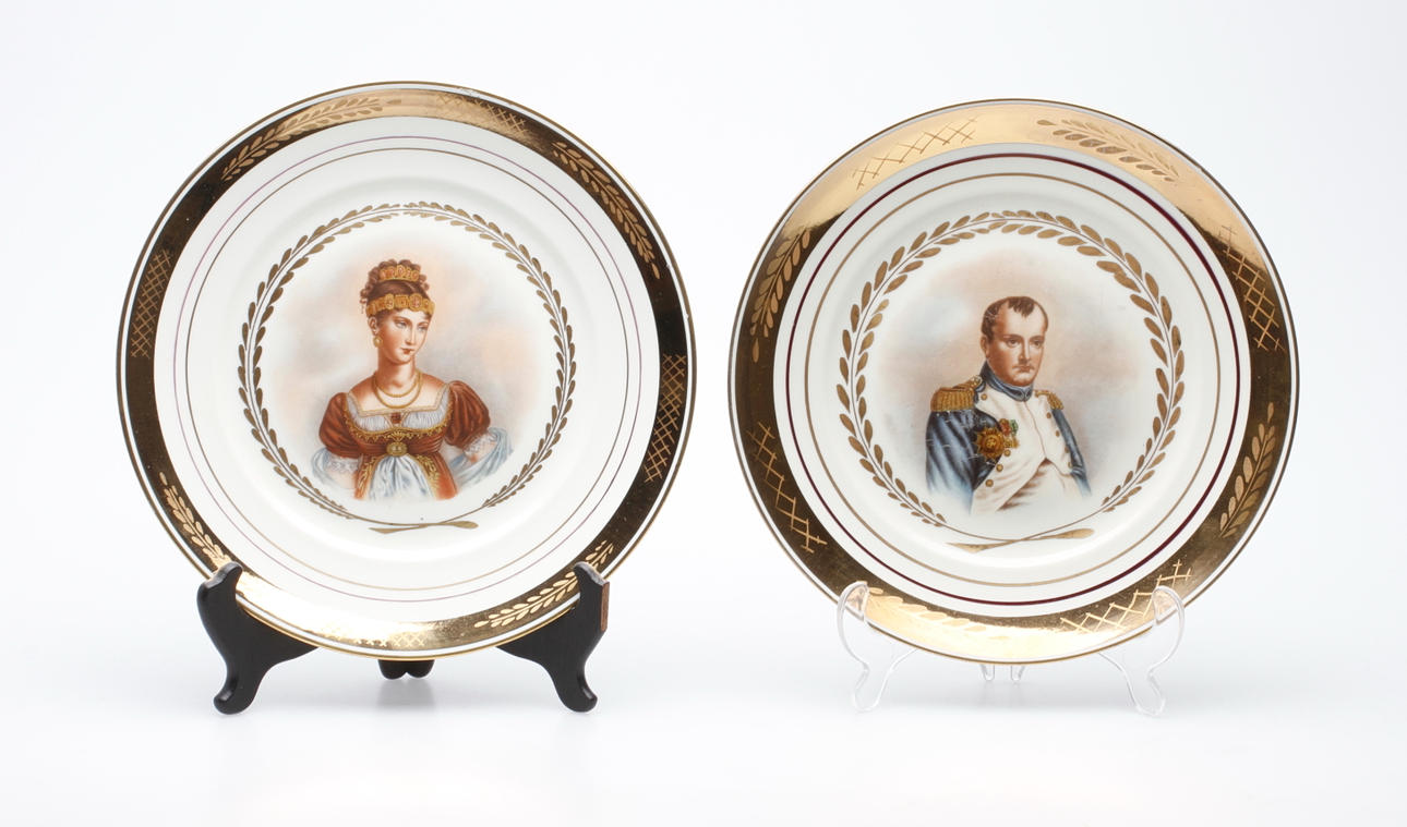 FAT, ett par, porslin, Royal Copenhagen.