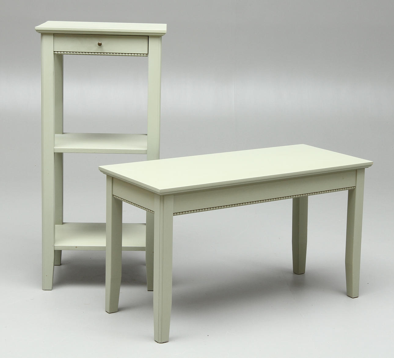 BÄNK, HYLLA, gustaviansk stil, 19/2000-tal.