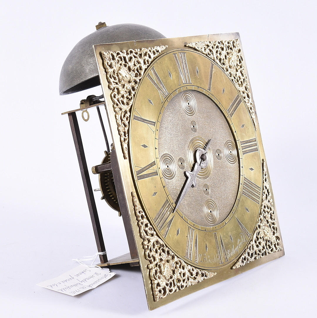 UHRWERK, Metall, um 1710.