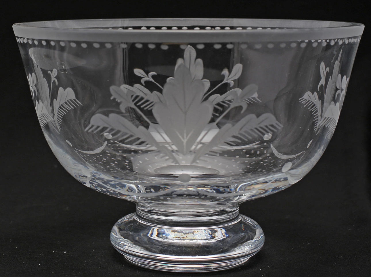 SKÅL PÅ FOT, glas, Pukeberg.