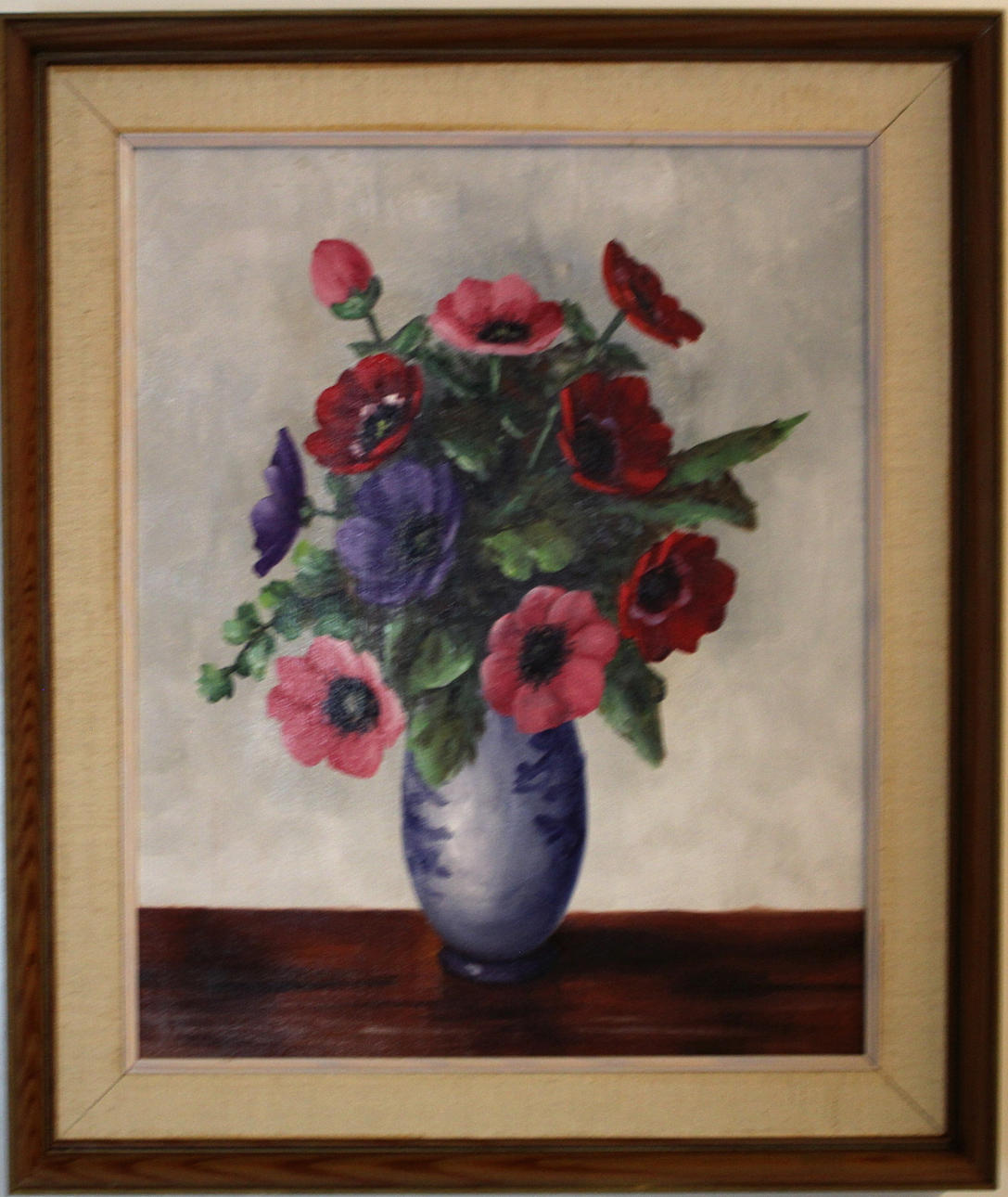 OIDENTIFIERAD KONSTNÄR. OLJA PÅ DUK signerad André.