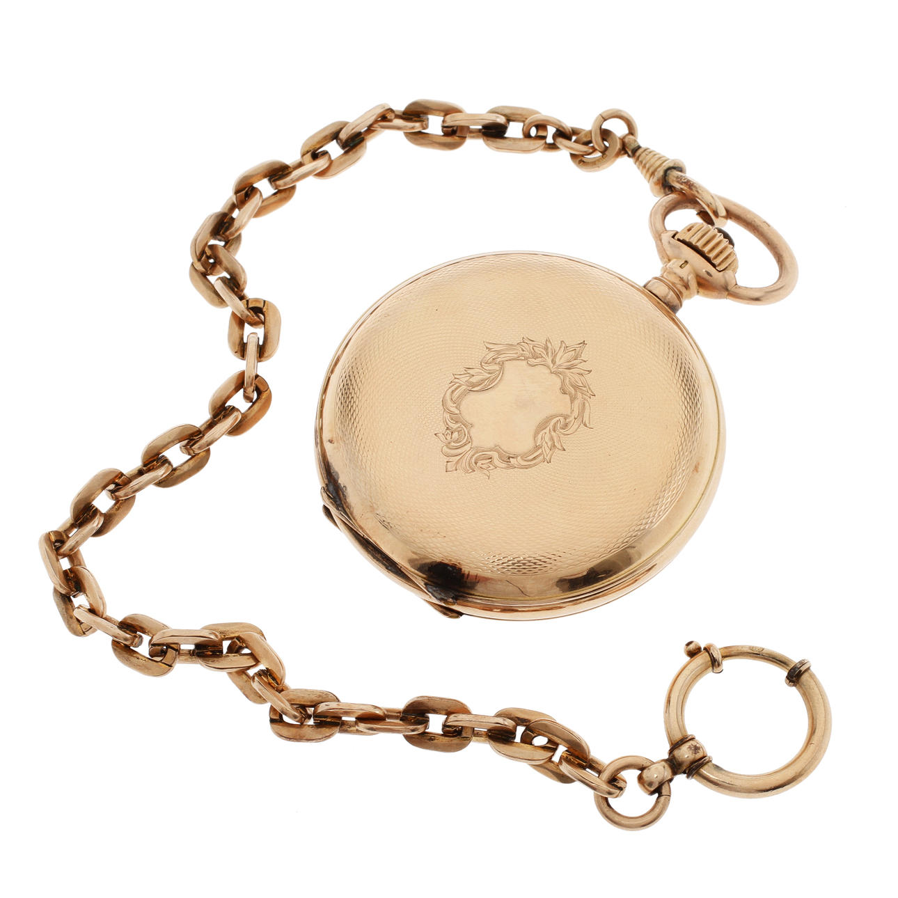 POCKET WATCH, 14k gold. Regina.
