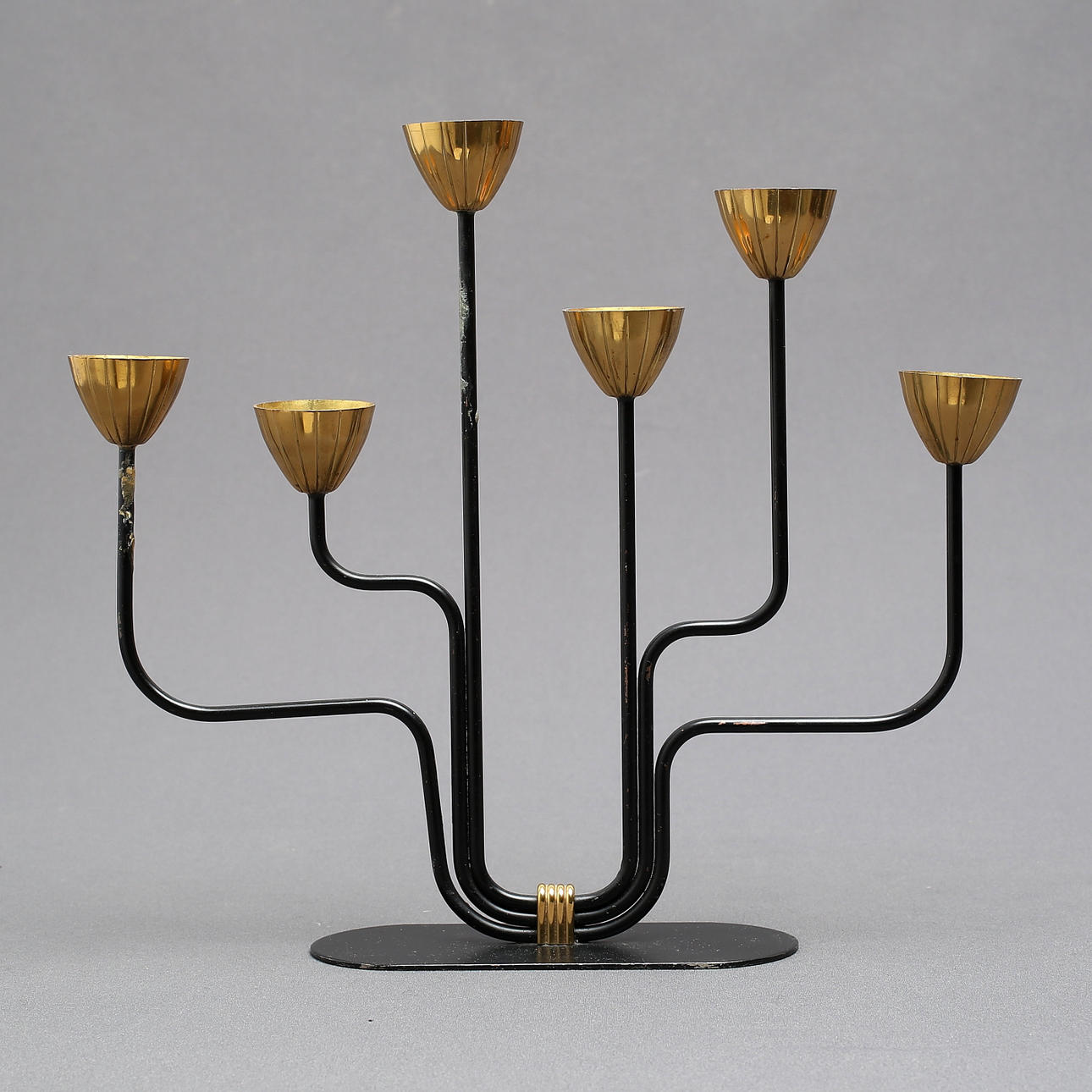 KANDELABER, metall, Gunnar Ander, Ystad Metall.