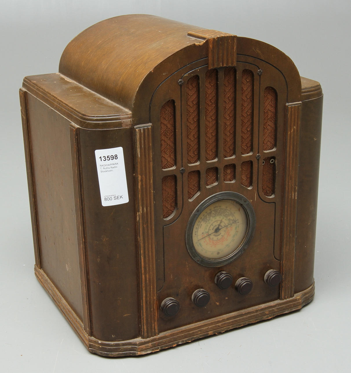 RADIOAPPARAT, Ruths Radio Stockholm.