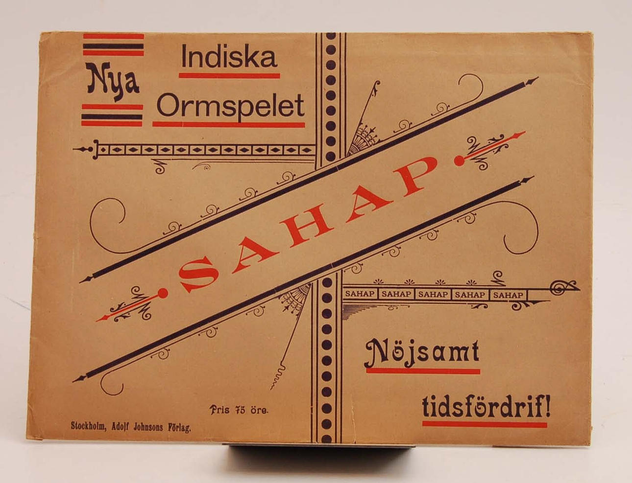 SÄLLSKAPSSPEL. SAHAP Nyt indisk slangespil.