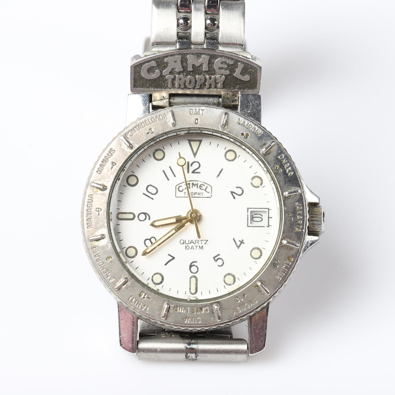 ARMBANDSUR, Camel Trophy, stål.