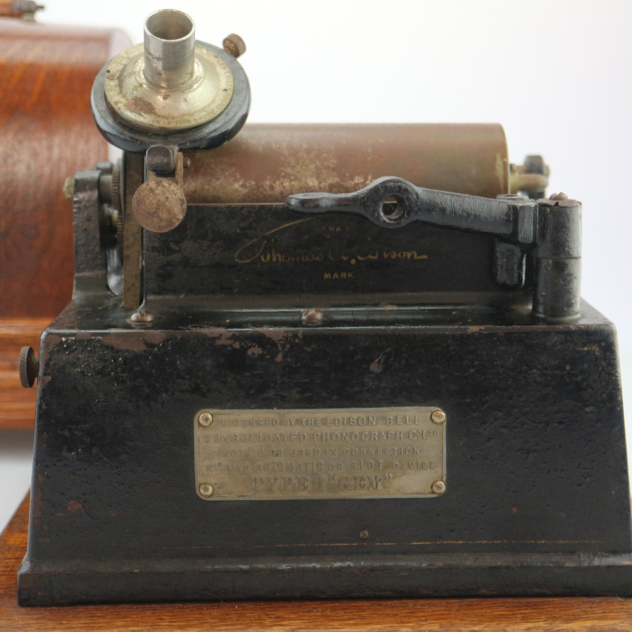 FONÓGRAFO THOMAS EDISON TIPO 1 ACC.