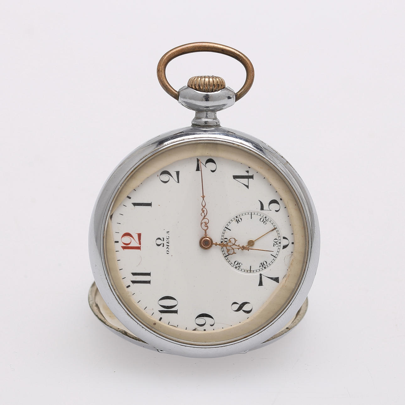 OMEGA, fickur, stål, "Rödtolva".