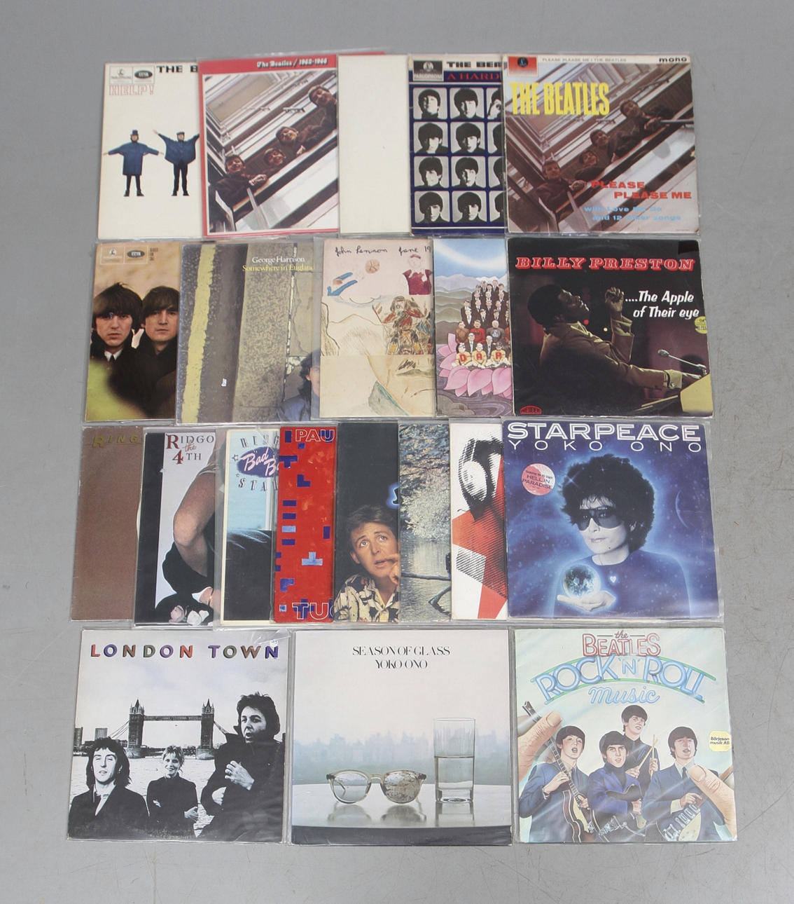 LPSKIVOR, 21 st, bl.a. Beatles, Wings, Paul Mccartney.