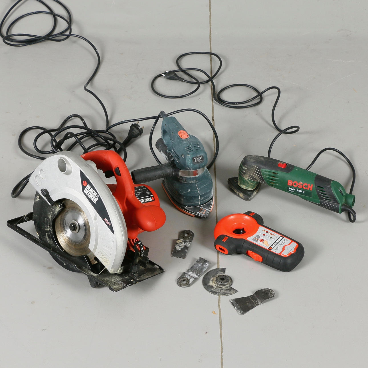 POWER TOOLS, 4 pcs. Contemporary.