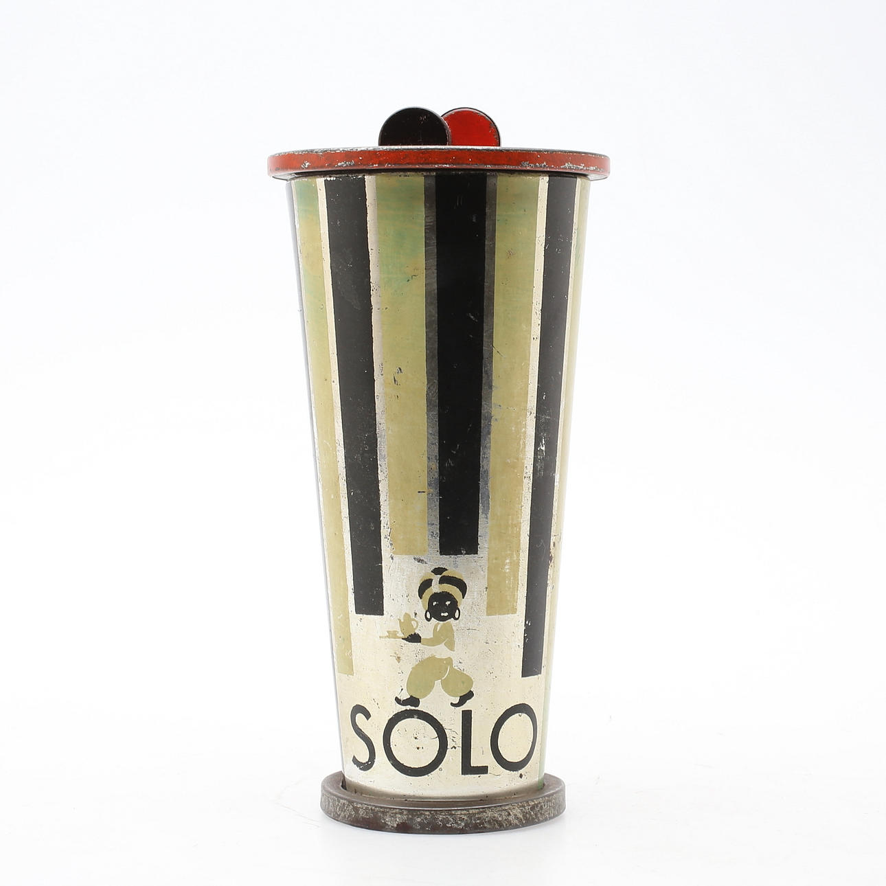 COFFEE POT, tin, "Solo", Einar Nerman, mid-20th century.