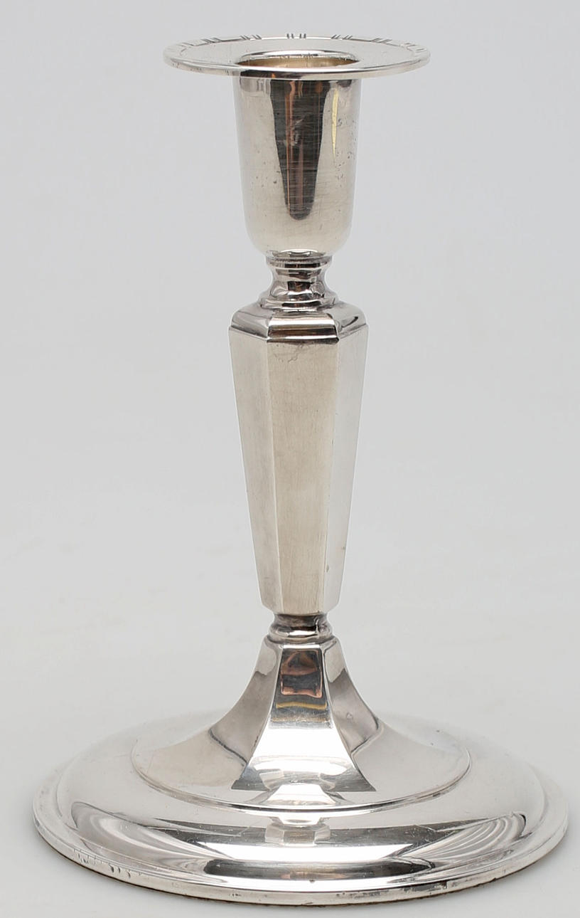 LJUSSTAKE, silver, Ceson, Göteborg, 1987.