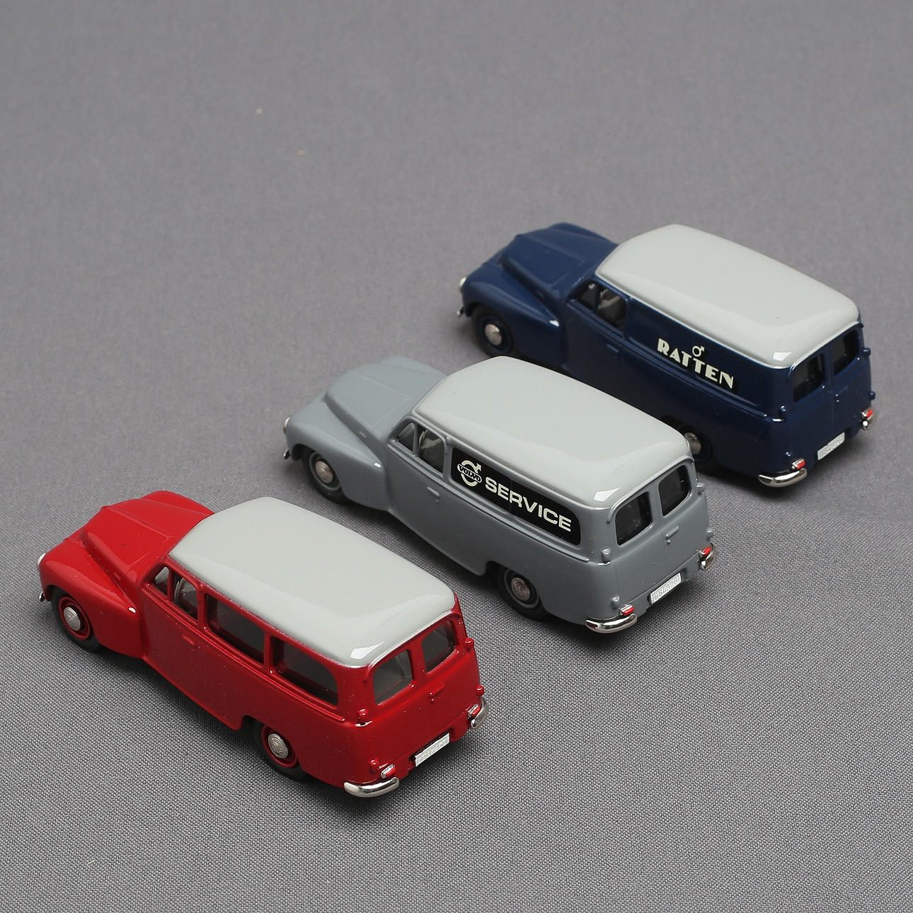 Robeddie Models 1/43 Scale RE37 - 1940 Volvo Eftertanken - Silver