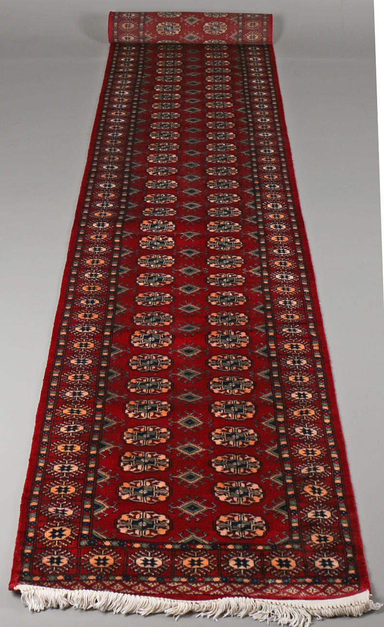 GALLERIMATTA, orientalisk, ull, Bochara. 614x80 cm.