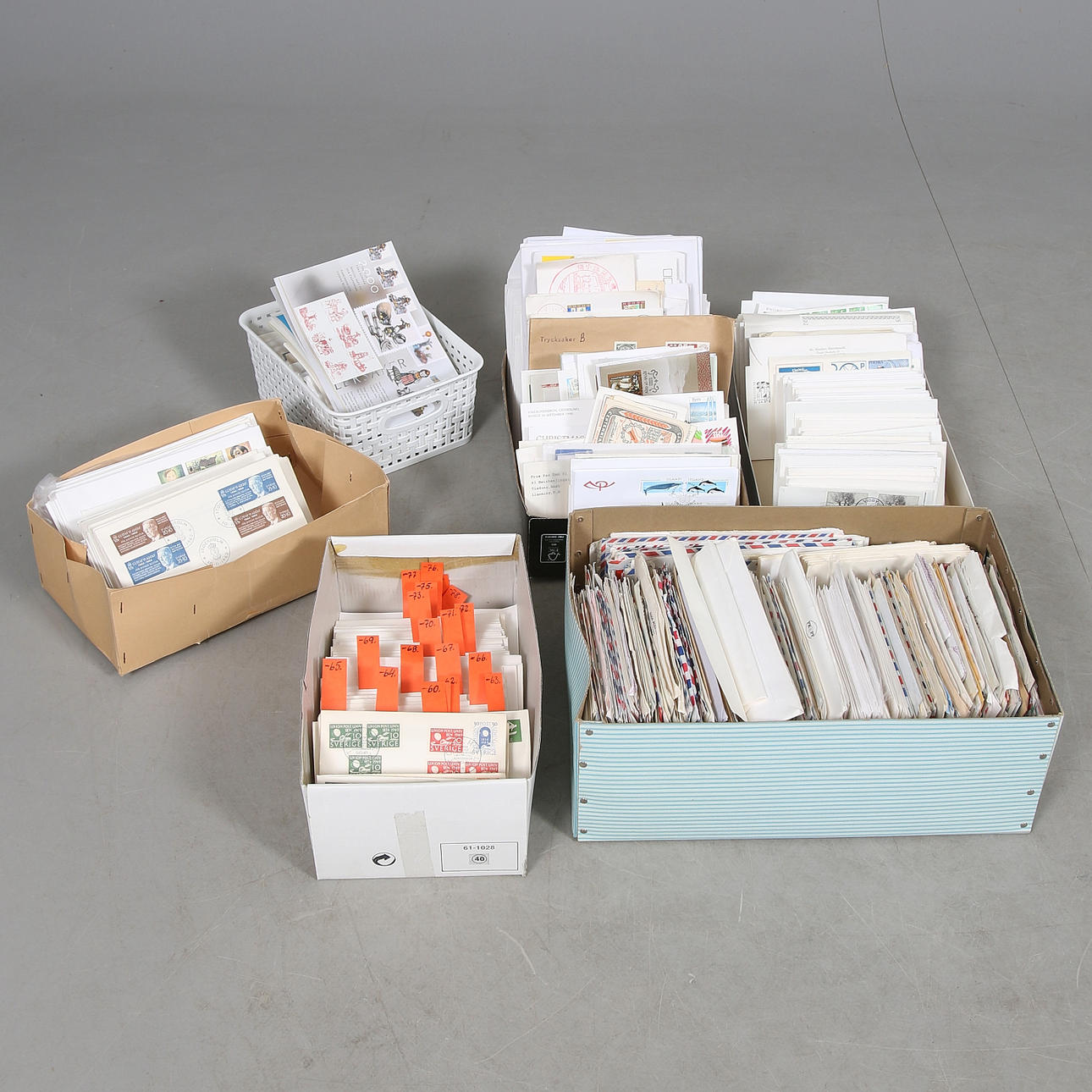 STAMPS, FDC worldwide og FDC Sweden.