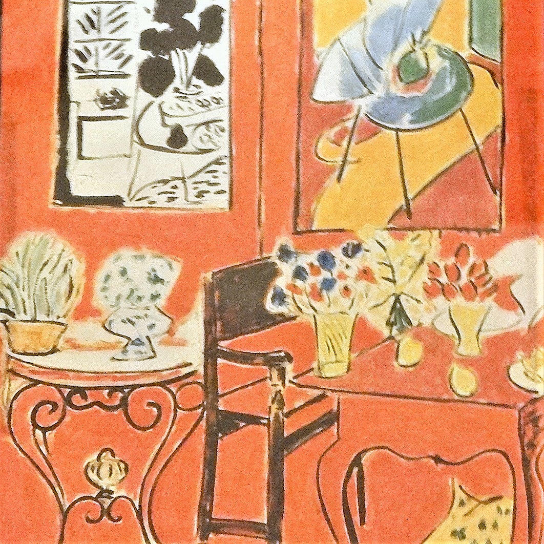 HENRI MATISSE. Gran interior rojo, 1970.