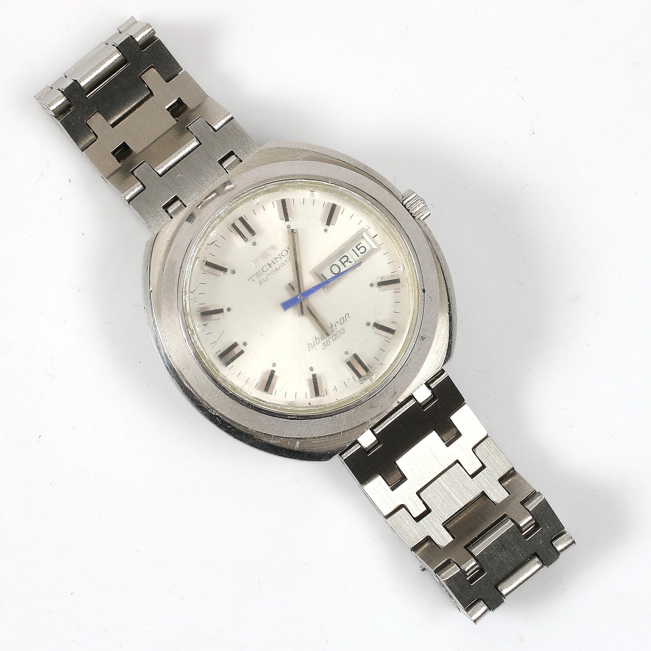 R*8様 レトロ　TECHNOS HIBEATRON automatic【m16 WRIST WATCH, Technos, Hibeatron, Automatic, 1960s/70s. Clocks