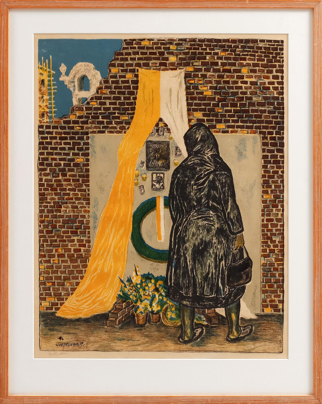 TORSTEN BILLMAN. color lithograph, signed, unnumbered.