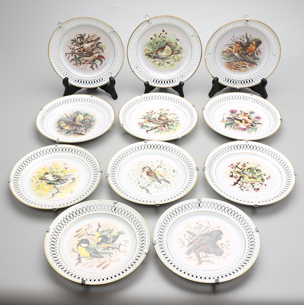SAMLARTALLRIKAR (11), Bing & Gröndahl, "Danske sangfugle".