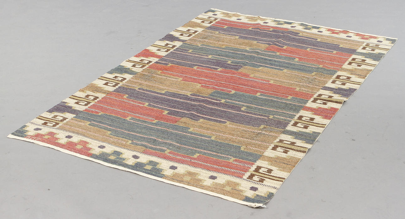 MÄRTA MÅÅS-FJETTERSTRÖM. Matta, rölakan, "Bruna heden". 230 x 150 cm.