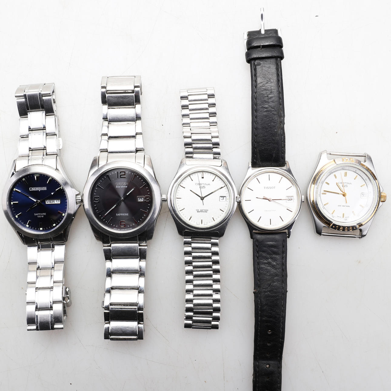 BRACELET WATCH, 5 pieces.