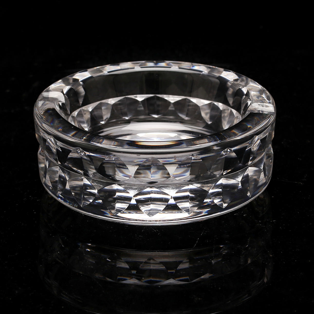 GÖRAN WÄRFF. ASHTRAY, "Prince", Kosta Boda, signed.