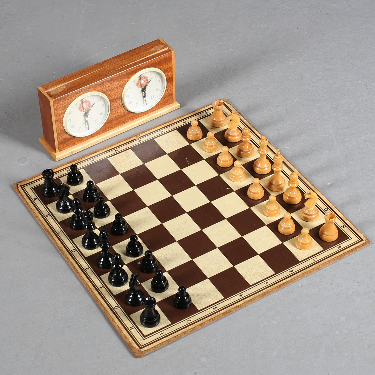 SCHACKSPEL samt SCHACKKLOCKA, 1900-talets andra hälft.