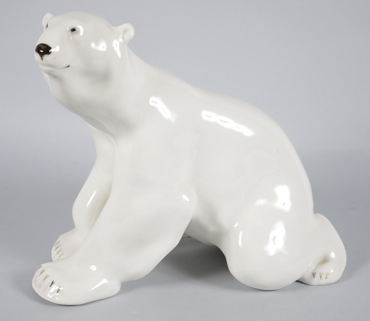 PORSLINSFIGUR, Isbjörn, Ryssland.