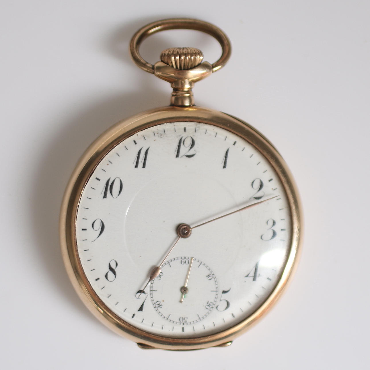 FICKUR, 14K guld, bruttovikt 78 g, 1900-tal.