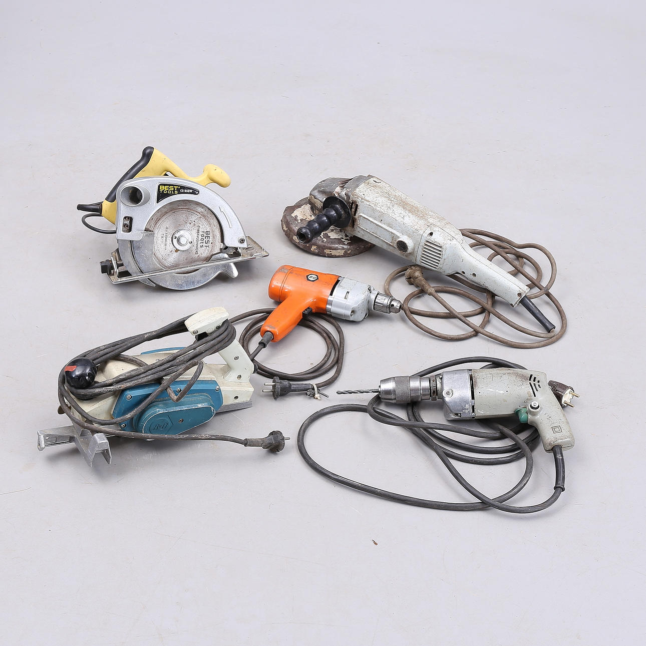 HÅNDMASKINER, 5 stk, Skil, Black & Decker, Best Tools.