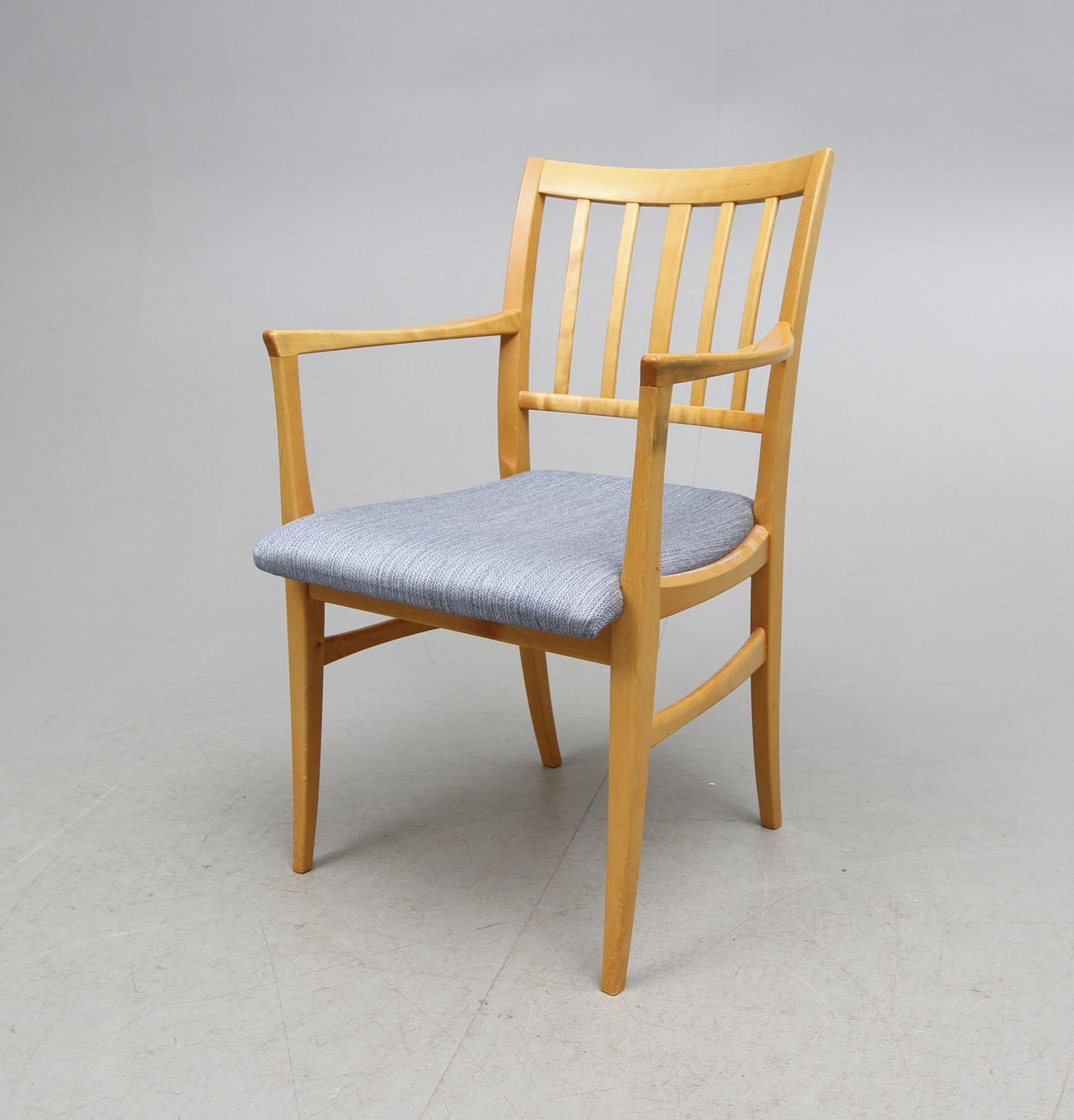 KARMSTOL, Carl Malmsten, björk. 1900-talets mitt.