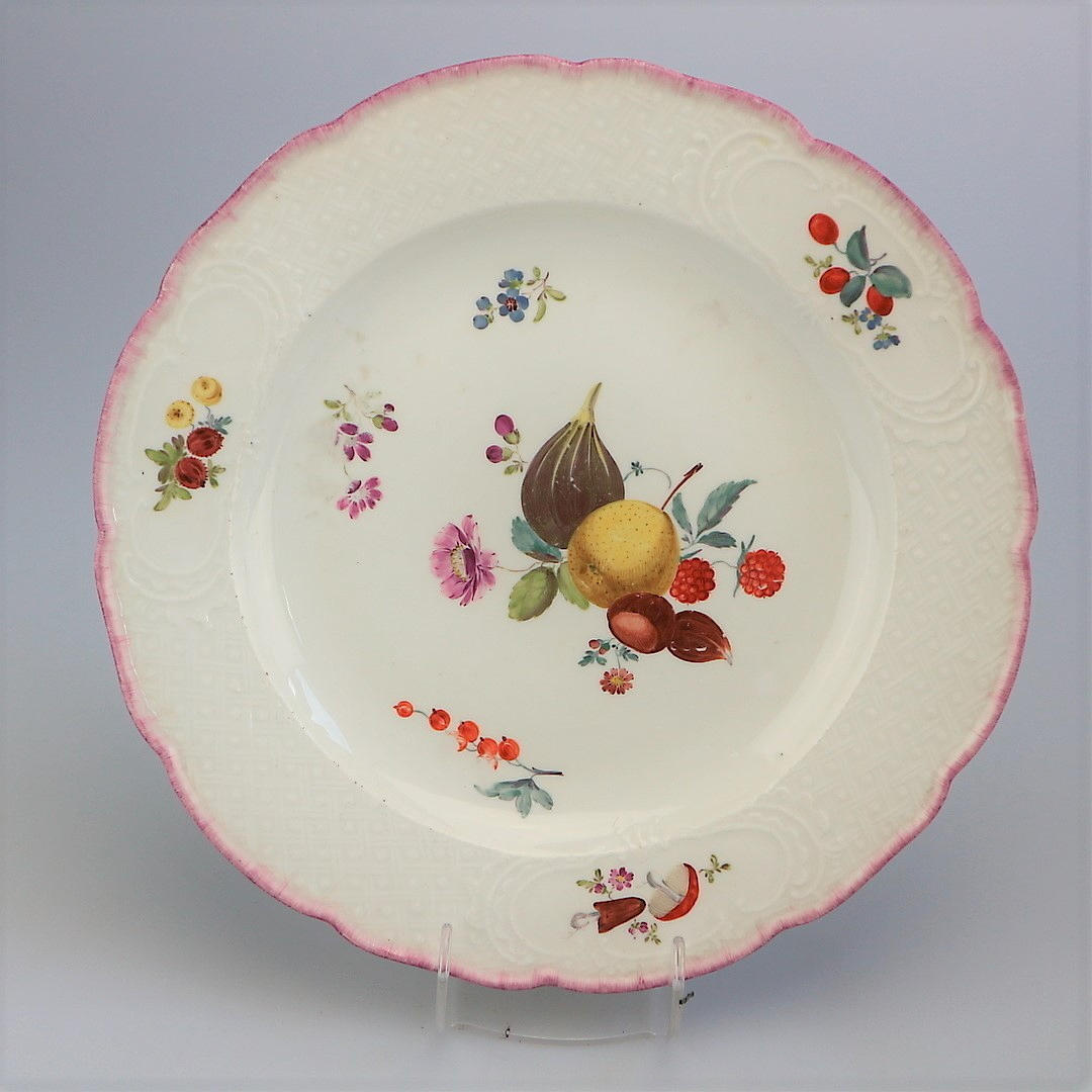 MEISSEN TELLER 18. JAHRHUNDERT.