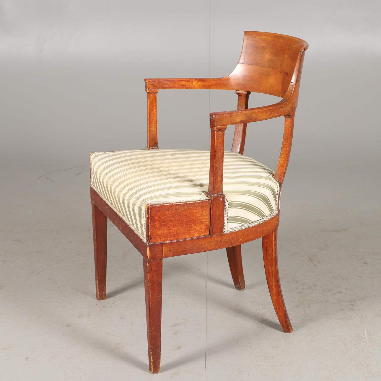 LÆNESTOL, mahogni, empire.