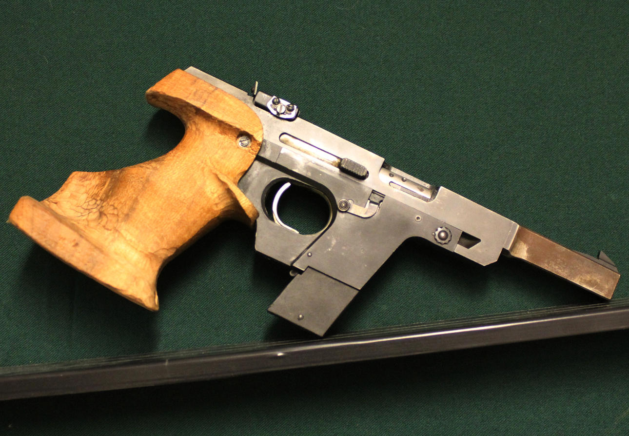 WALTHER. GSP .22 & 32SW #101468 & 60843.