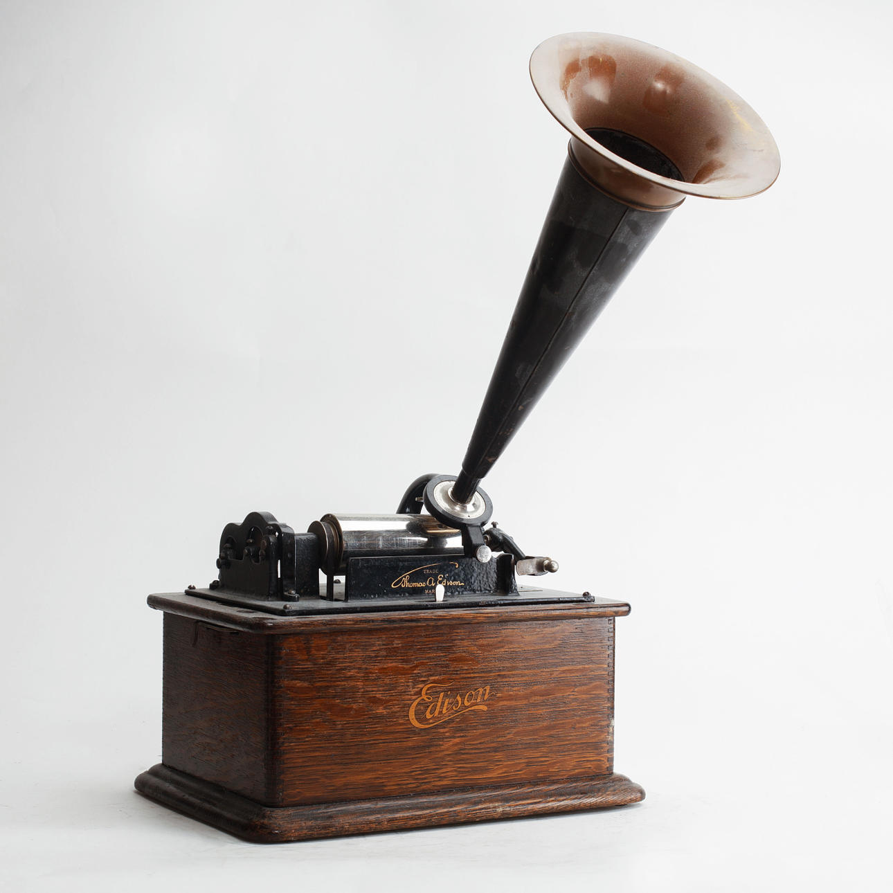 PHONOGRAPH, Thomas A Edison Trade Mark, USA.