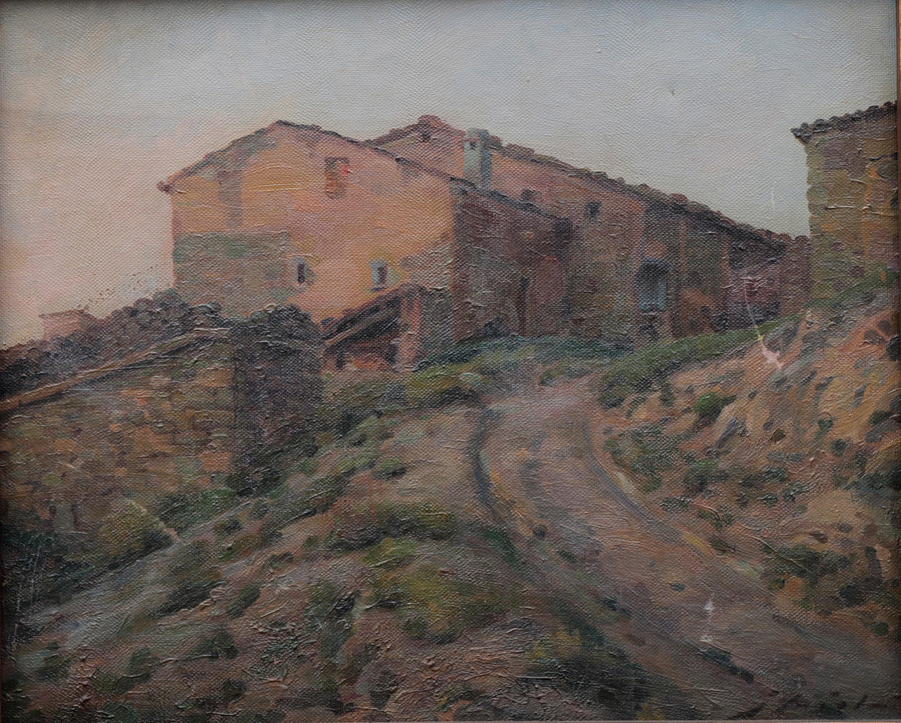 JOAQUIM MIR TRINXET. TILLSKRIVEN. Landsbygdsvy