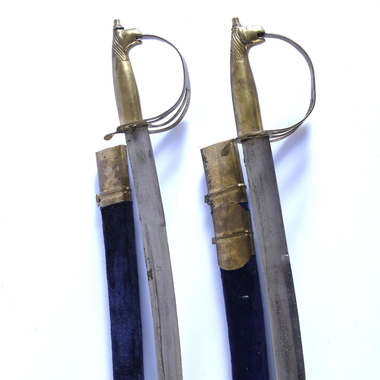 SVÄRD, 2 st, replica, Indien.