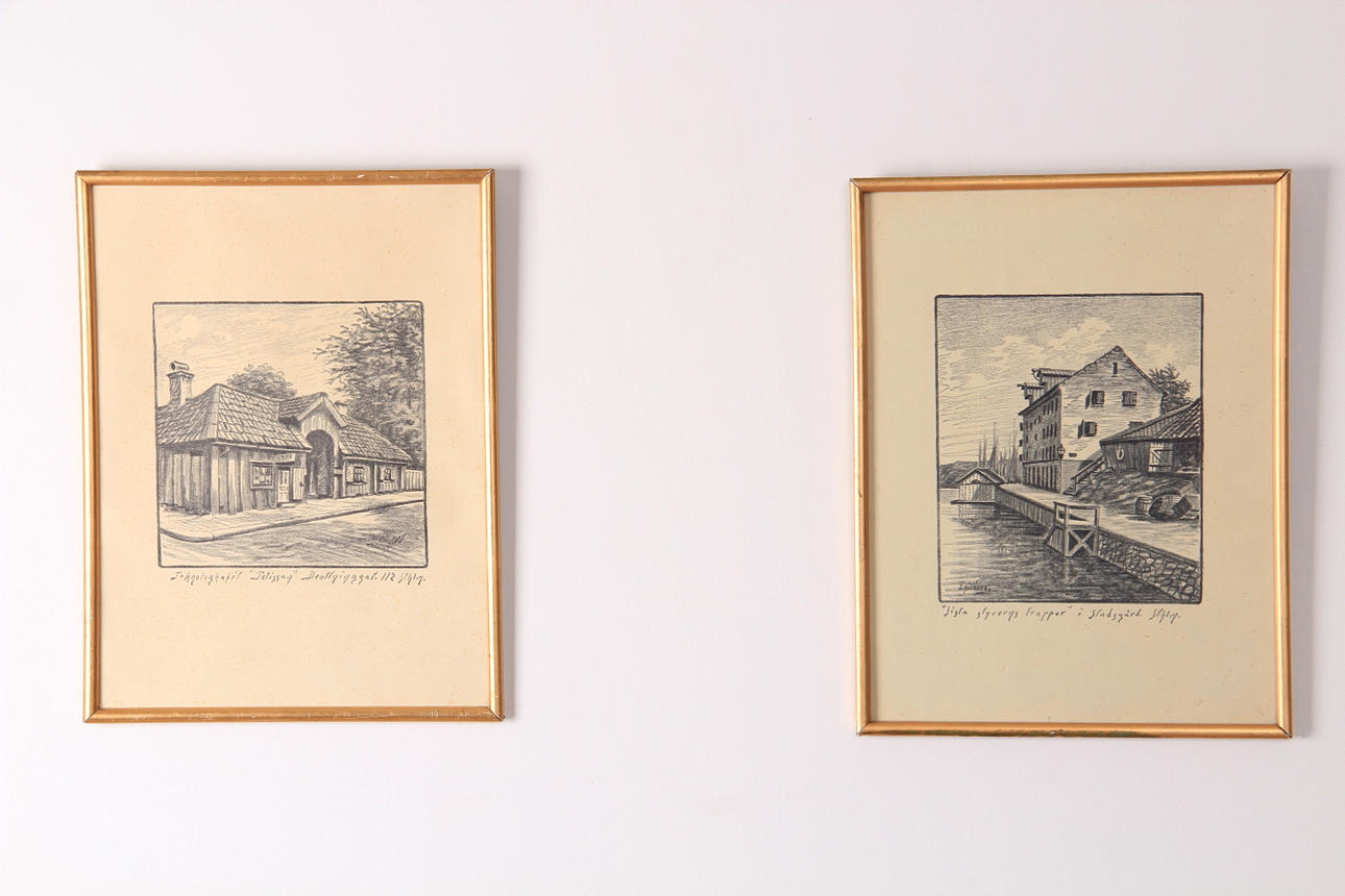 E HILLBERG. Blyerts, 2 st.