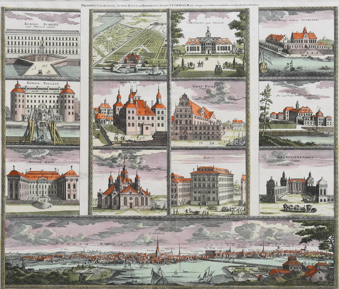 PANORAMIC OVER STOCKHOLM, WITH PALACES ETC.