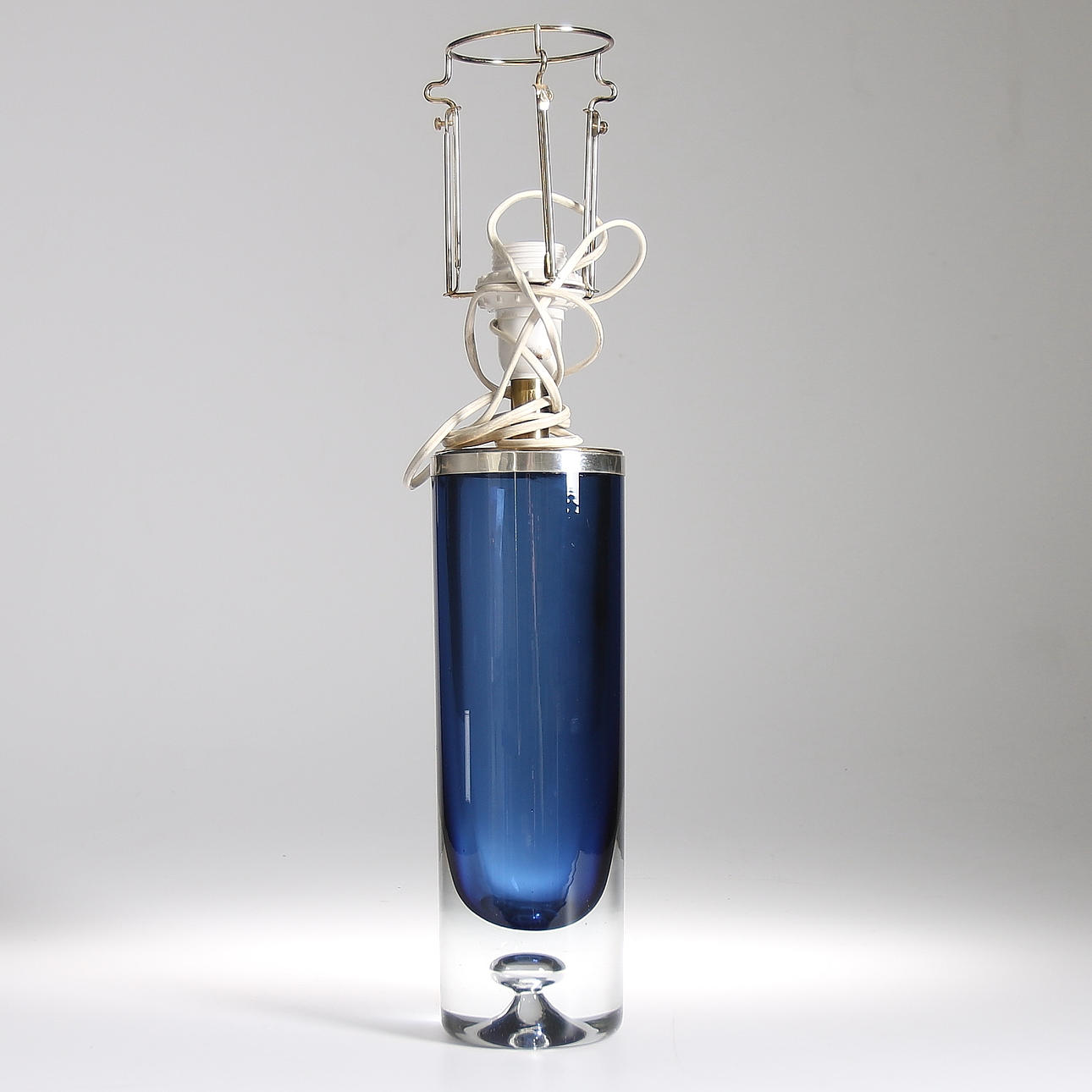 BORDSLAMPA, glas, Tapio Wirkkala, Tillskriven, 1960-tal.