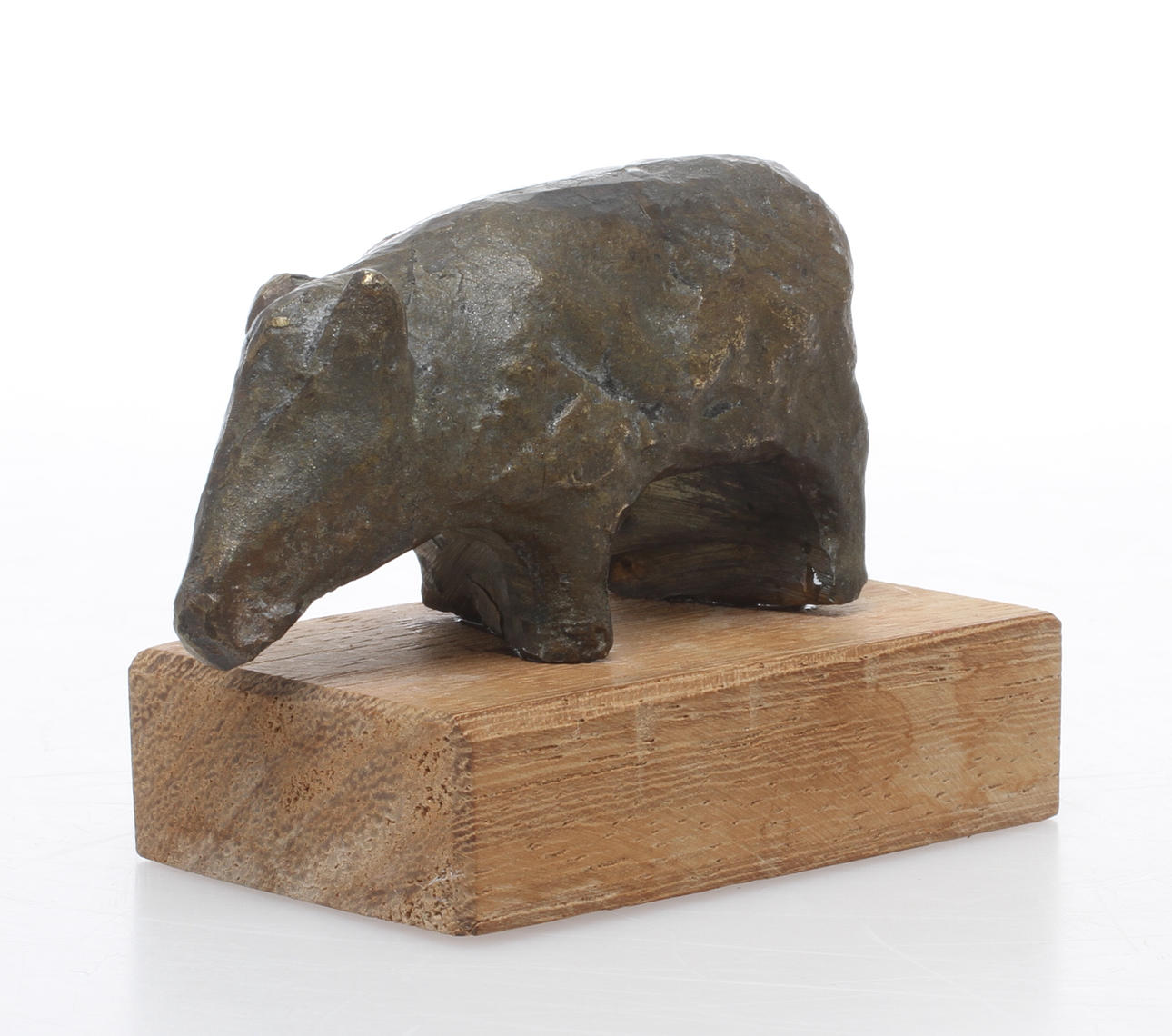 EVERT LINDFORS. Skulptur, brons, monogramsignerad EL.