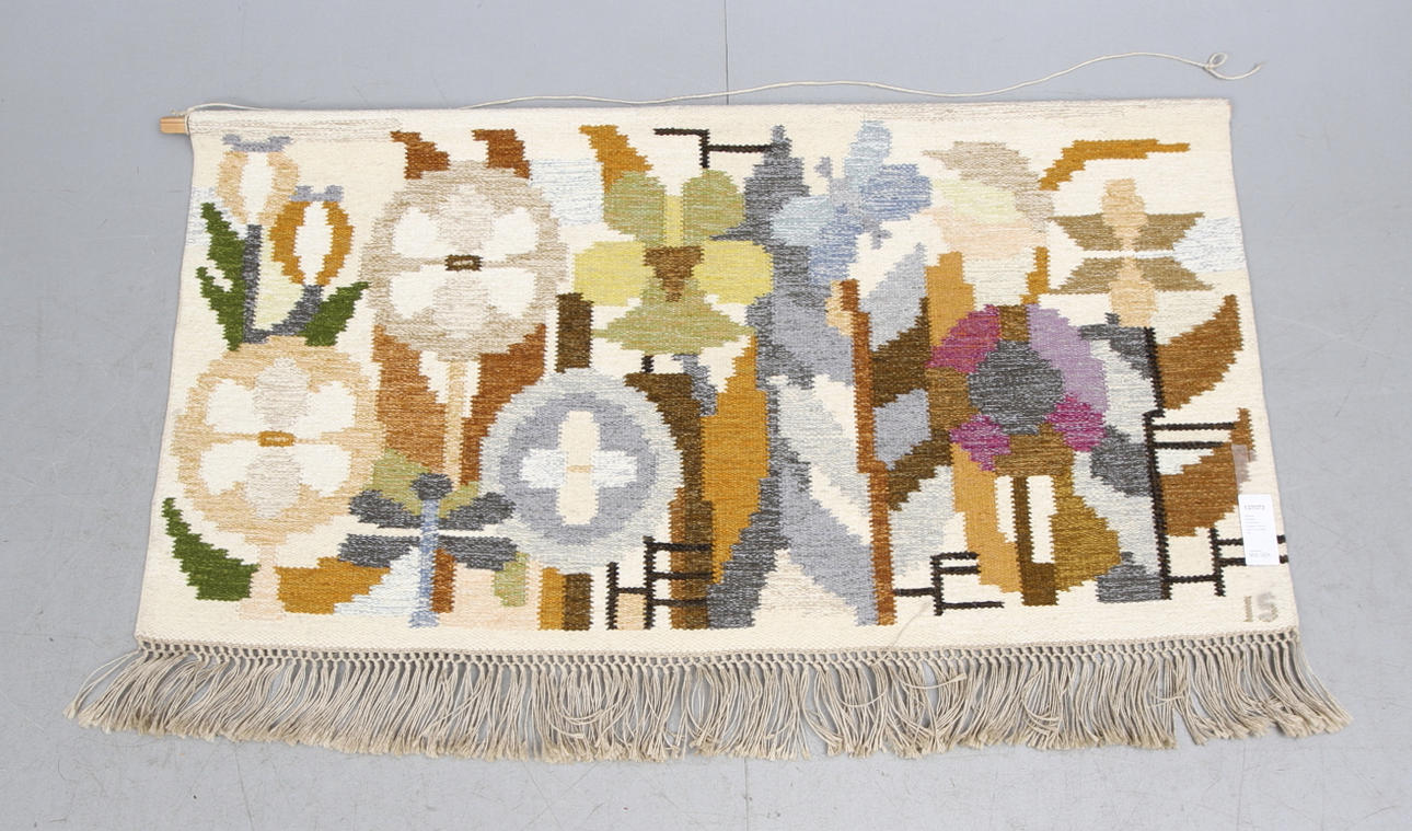 Vävnad, Röllakan, "Höstfloka", Ingegerd Selow, Axeco Svenska AB.