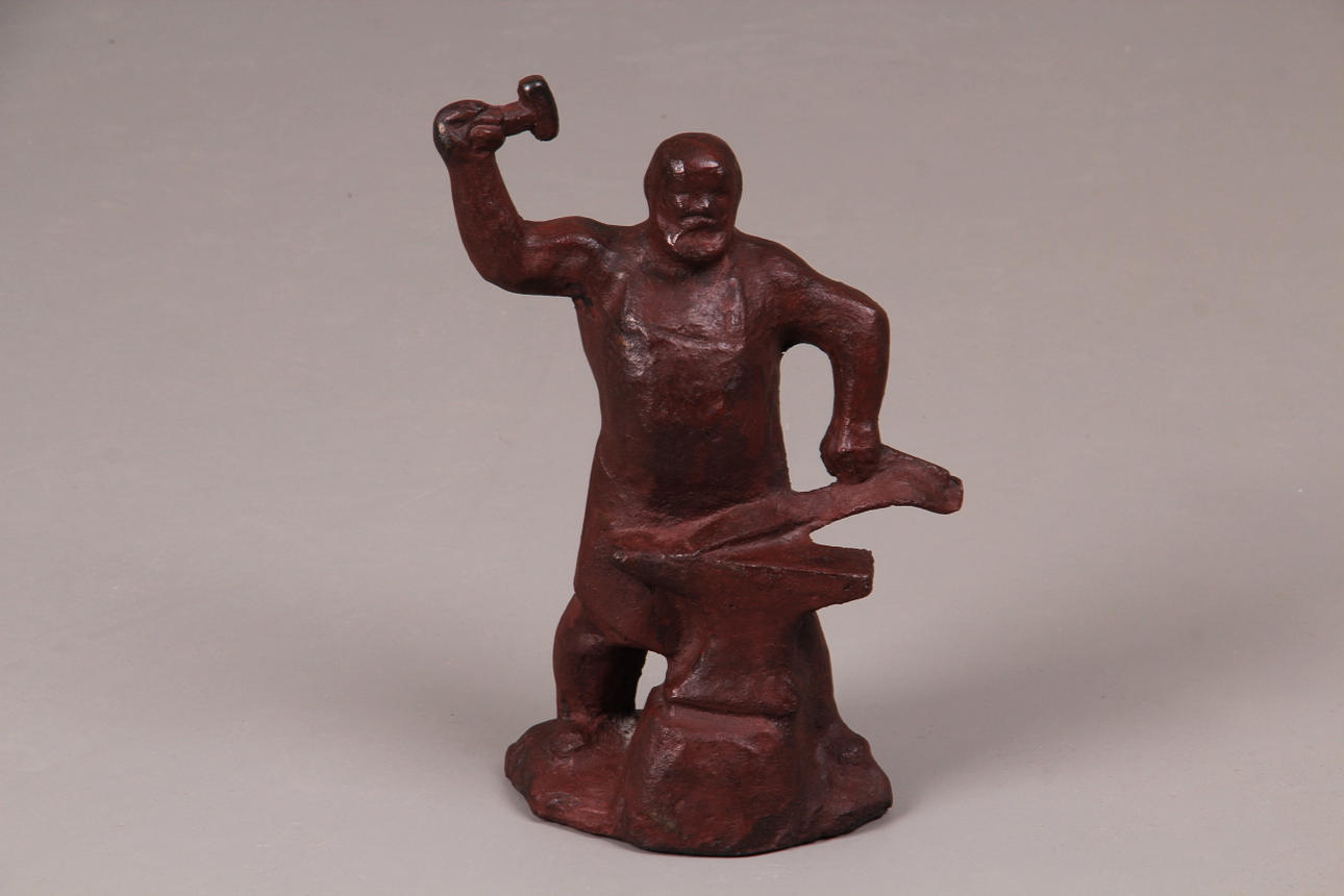 ALLAN EBELING. FIGURIN, gjutjärn.