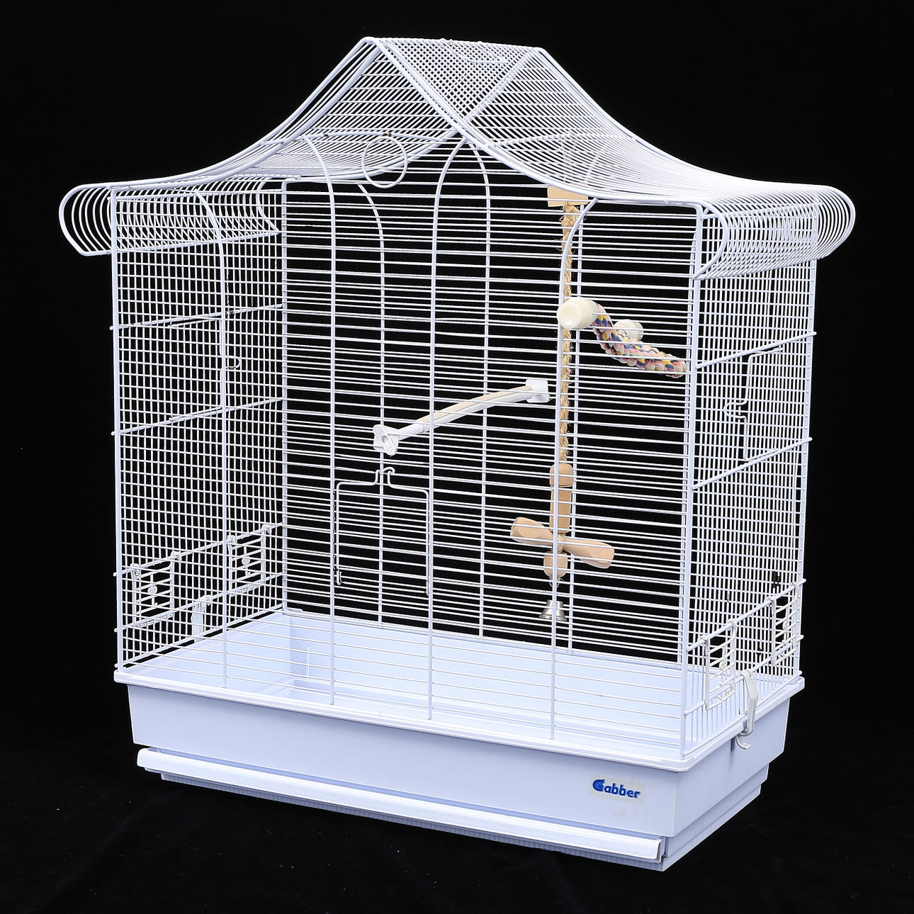 VOGELKÄFIG, Metall, Kunststoff, 1900/2000er Jahre.