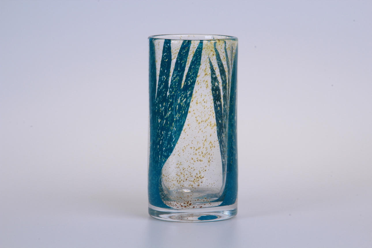 VAS, glas, Ingegerd Råman, Johansfors, sign.