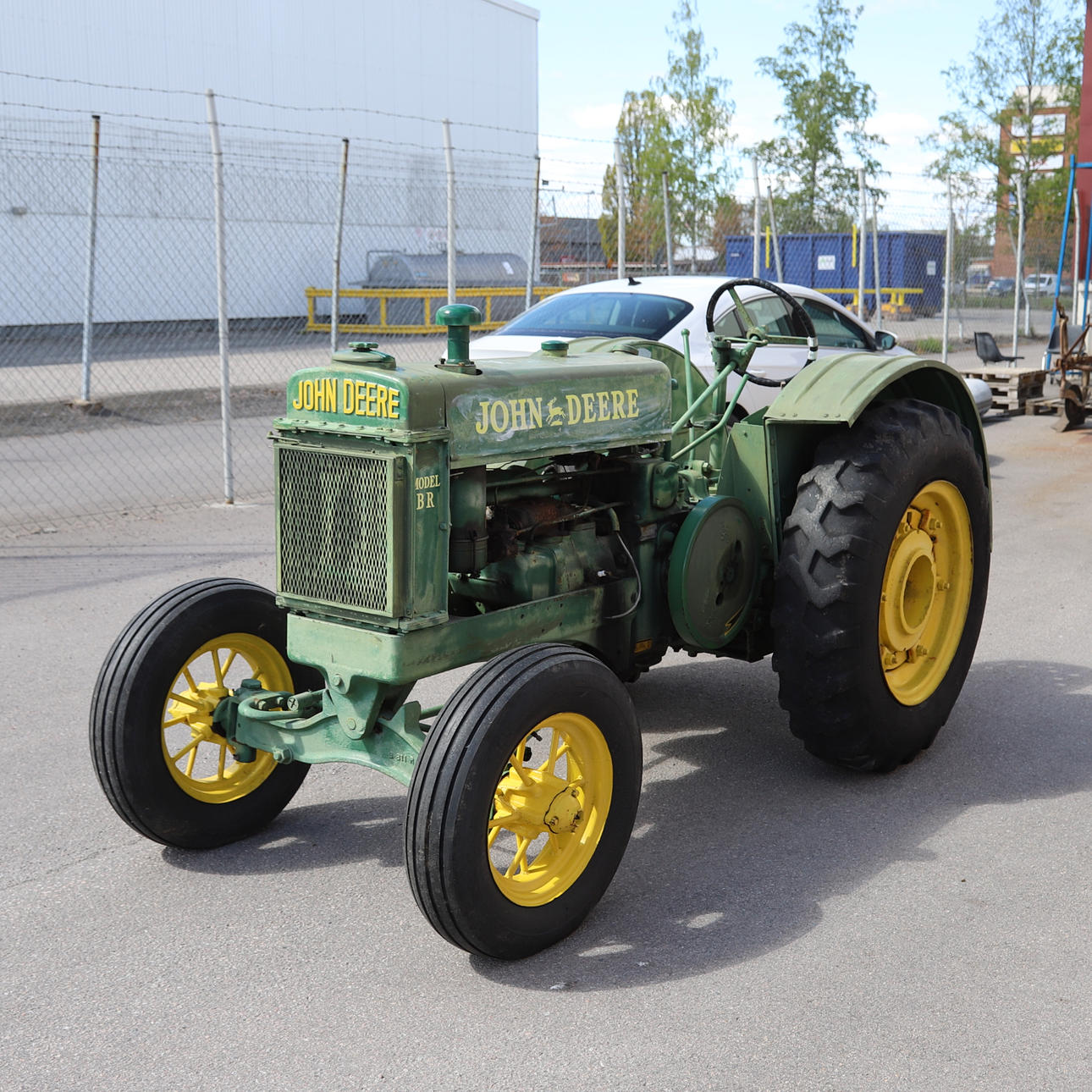 TRACTOR, John Deere, Model BR, 1930s.